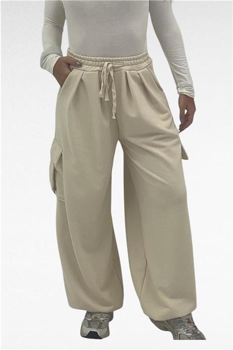 Pantalone garzato modello cargo NEW YORK